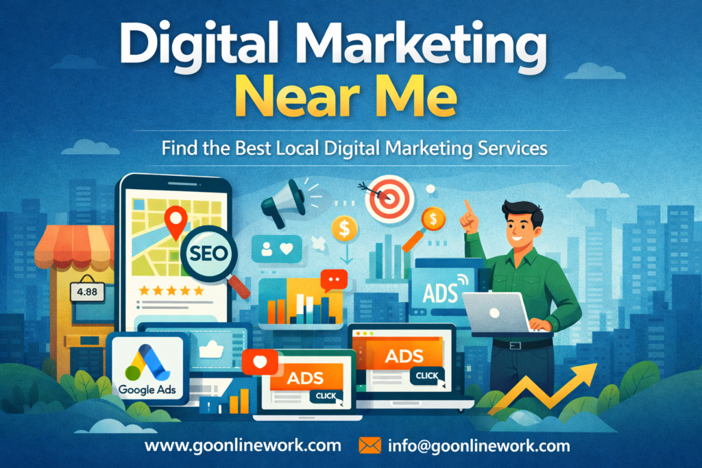 Digital Marketing Near Me Local Digital Marketing Services GoOnlineWork